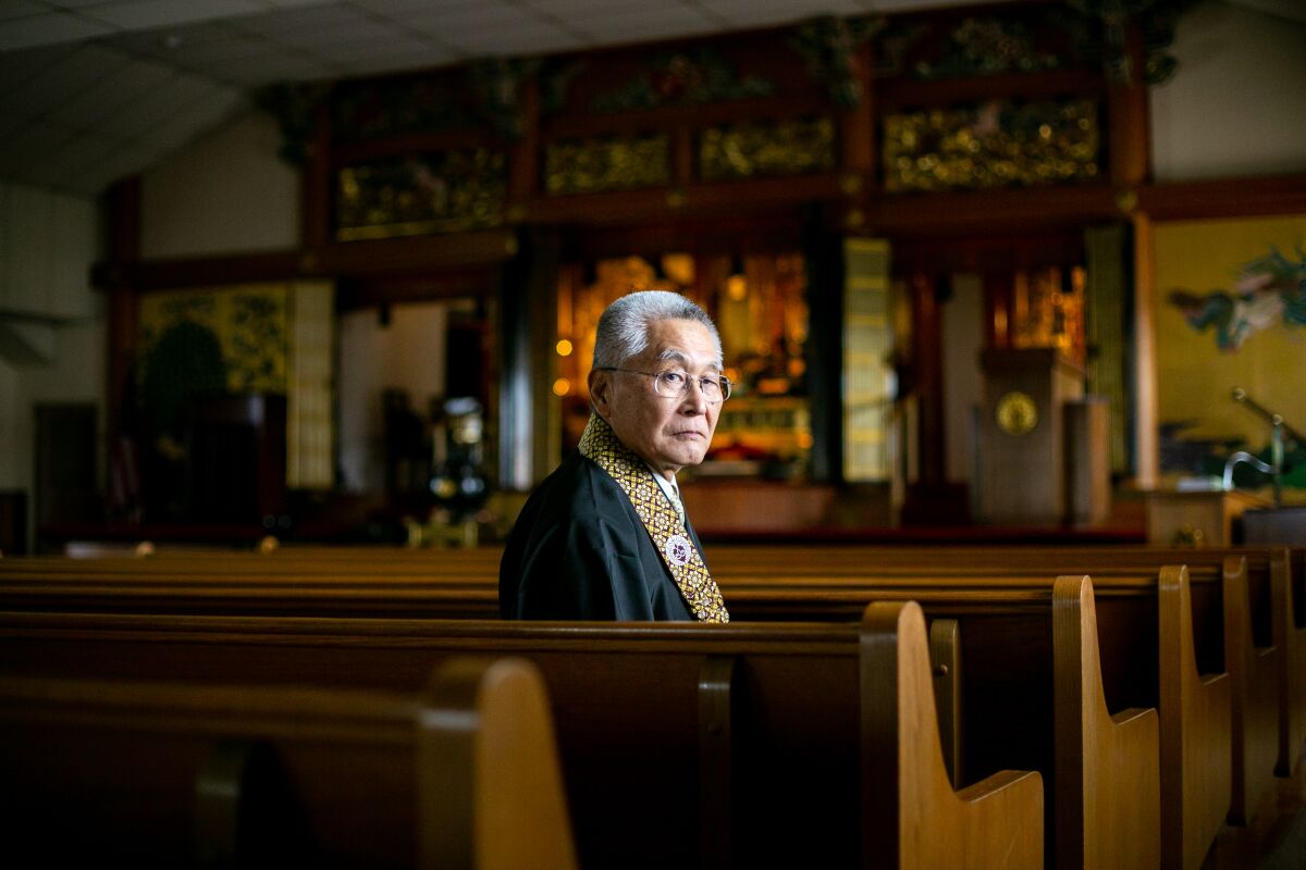 Rev. Dr. Kenji Akahoshi of the Buddhist Temple of San Diego