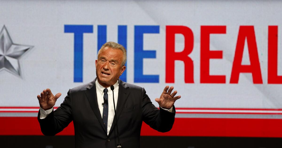 Robert F. Kennedy Jr. struggles for relevance as presidential campaign is remade Robert F. Kennedy Jr. struggles for relevance as presidential campaign is remade