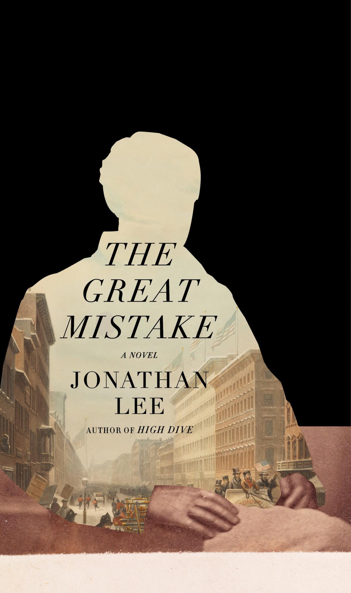 The book cover for  Jonathan Lee's "The Great Mistake"