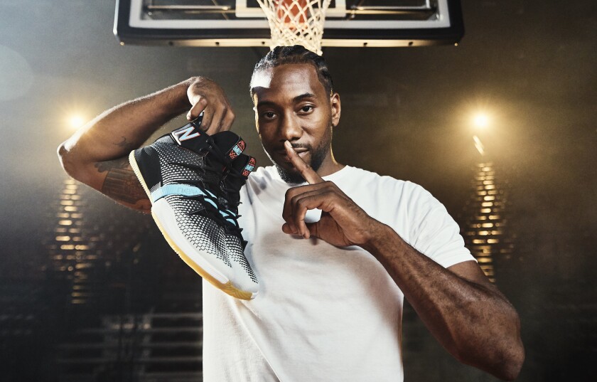 First look: Kawhi Leonard's New Balance ad takes him to L.A. - Los Angeles Times