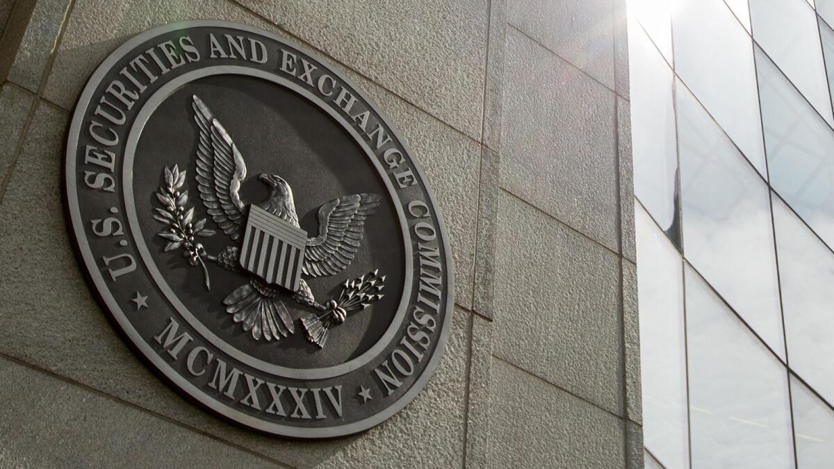The U.S. Securities and Exchange Commission headquarters in Washington. The SEC alleges that Newport Beach lawyer Emilio Francisco misspent at least $9.5 million from 131 investors.