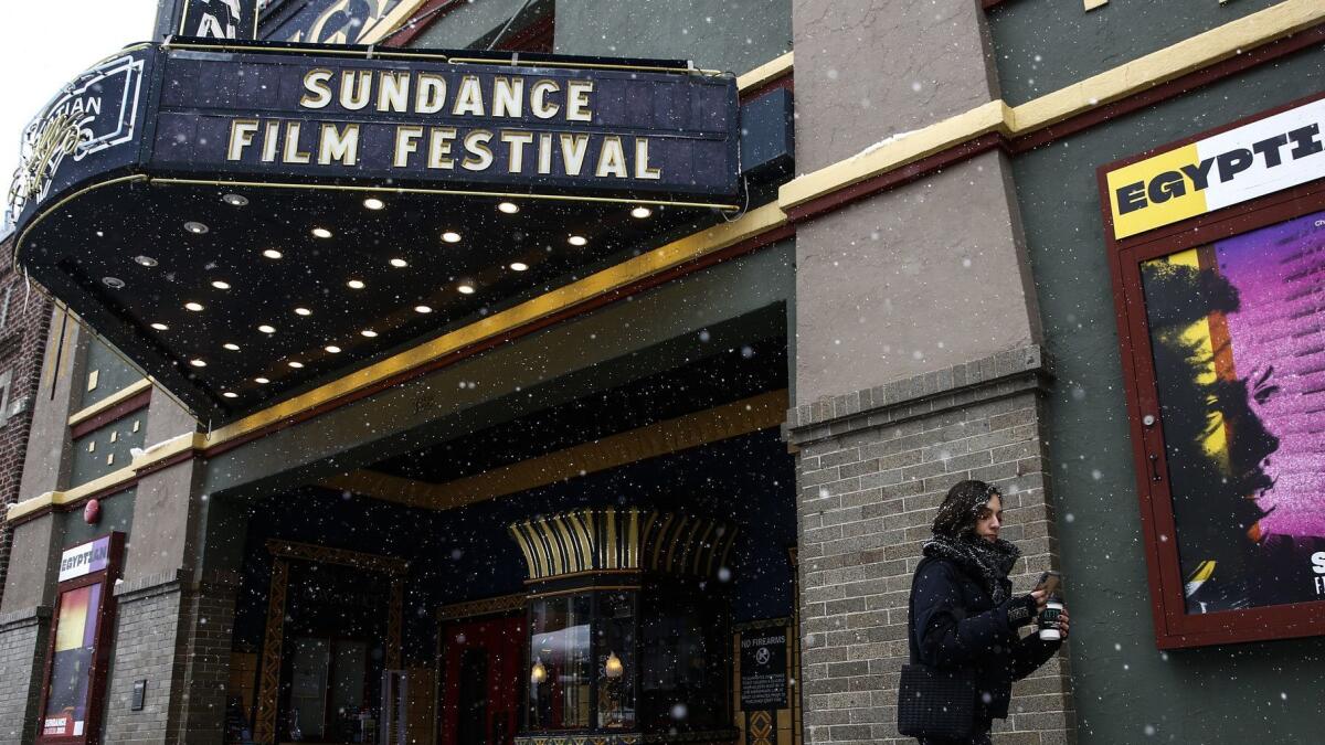 The Egyptian Theater in Park City, Utah, was among 2019 Sundance Film Festival venues.