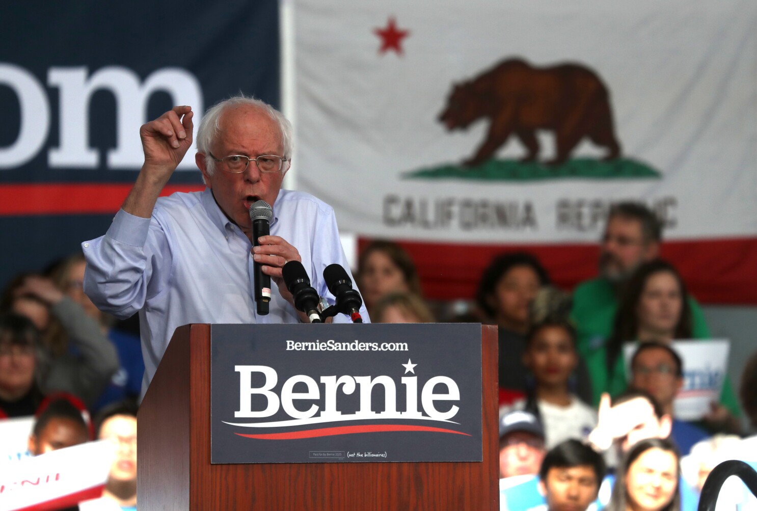 Bernie Sanders Reports Big Fundraising Haul In February Los