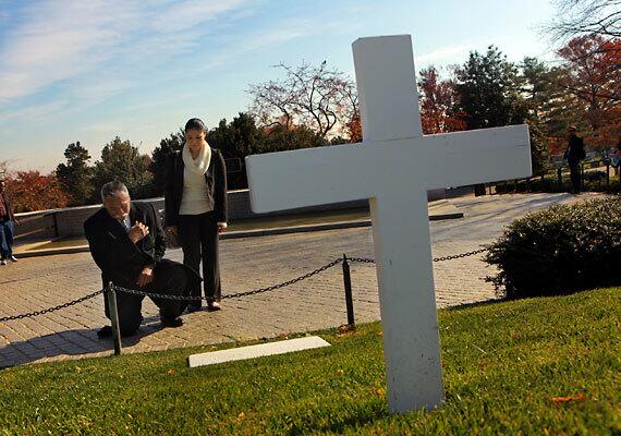 Paying his respects