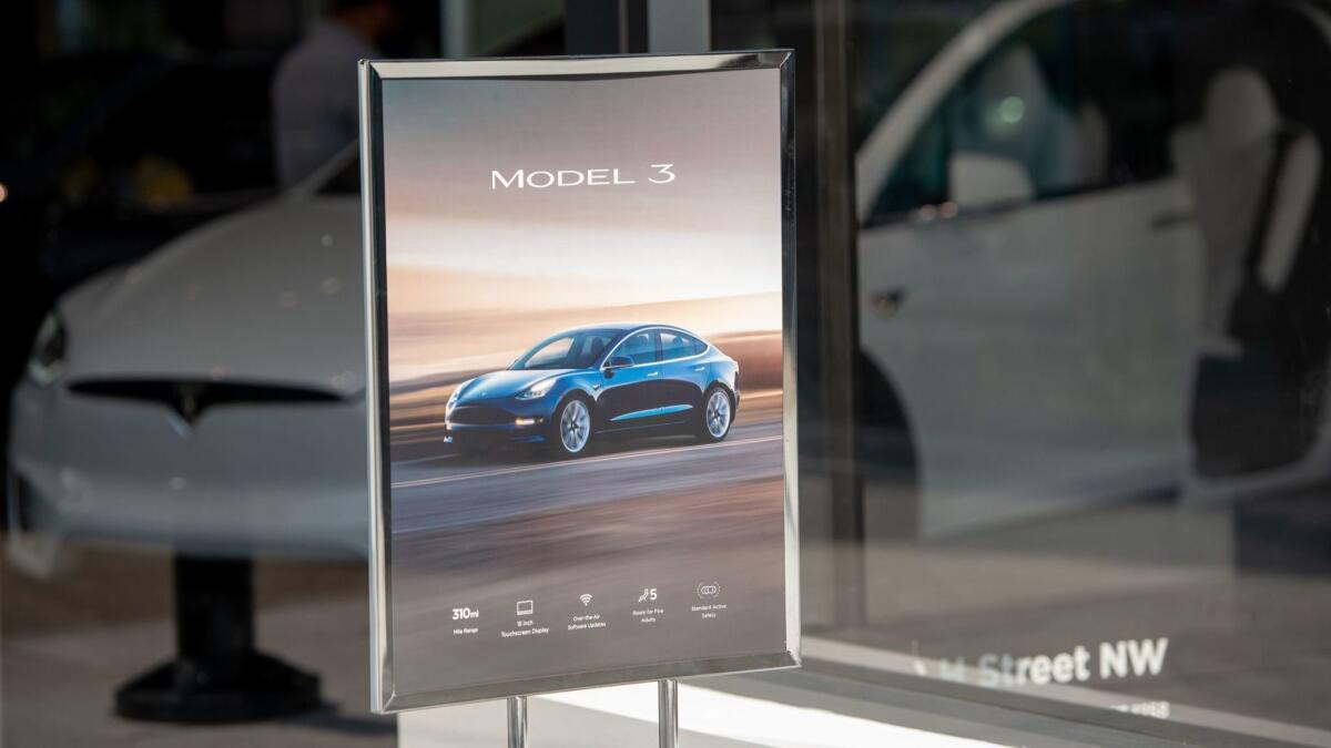 Tesla's website says Model 3s will be delivered in two to four weeks, but CEO Elon Musk said it could take much longer.