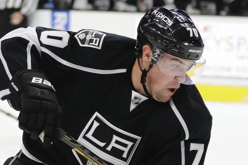 Tanner Pearson will miss the next four Kings games.