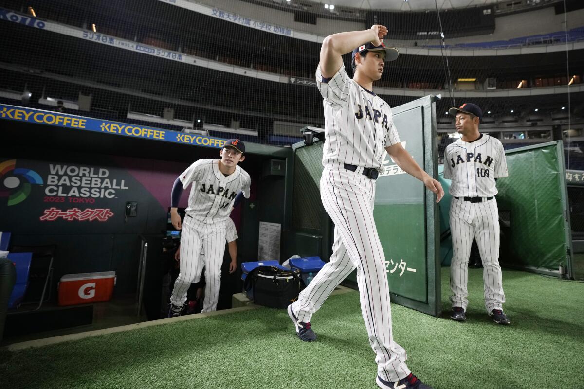 Shohei Ohtani and Lars Nootbaar After EPIC Japan Win 