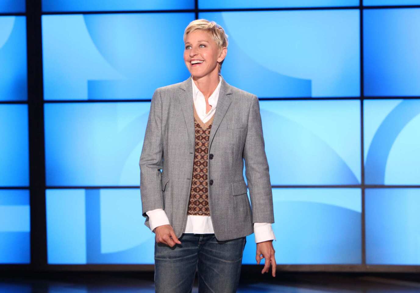 Ellen DeGeneres' winning smile