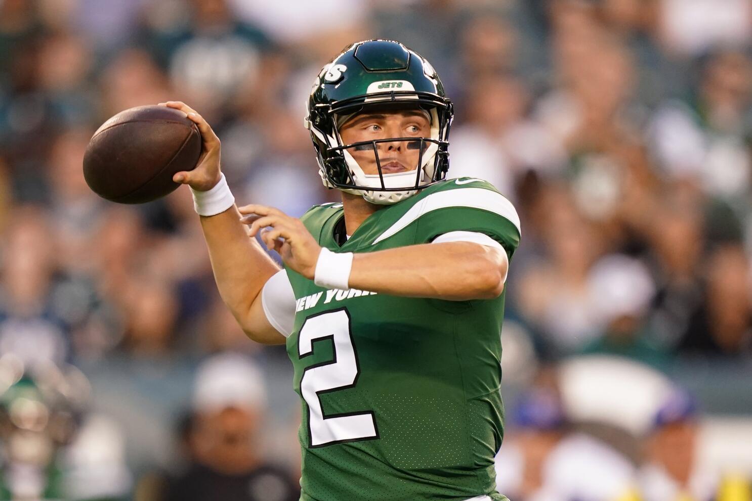 Jets-Eagles Game Recap  QB Zach Wilson Injures Knee in Preseason-Opening  Win in Philadelphia