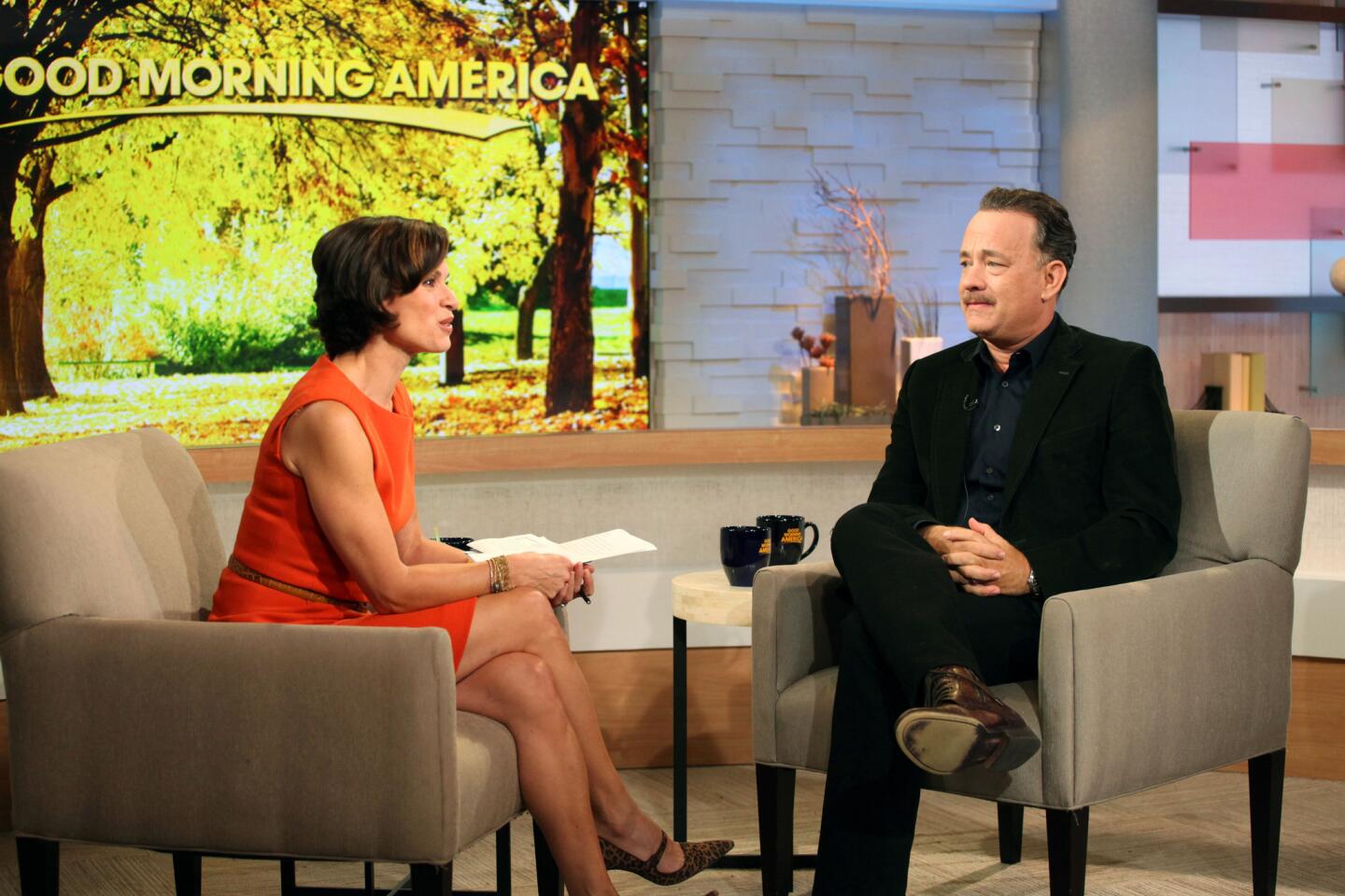 Tom Hanks drops F-bomb on 'Good Morning America'