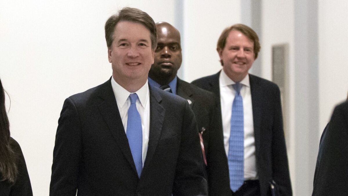 Trumps Supreme Court Nominee Brett Kavanaugh Goes Before Gop Dominated Senate Judiciary 