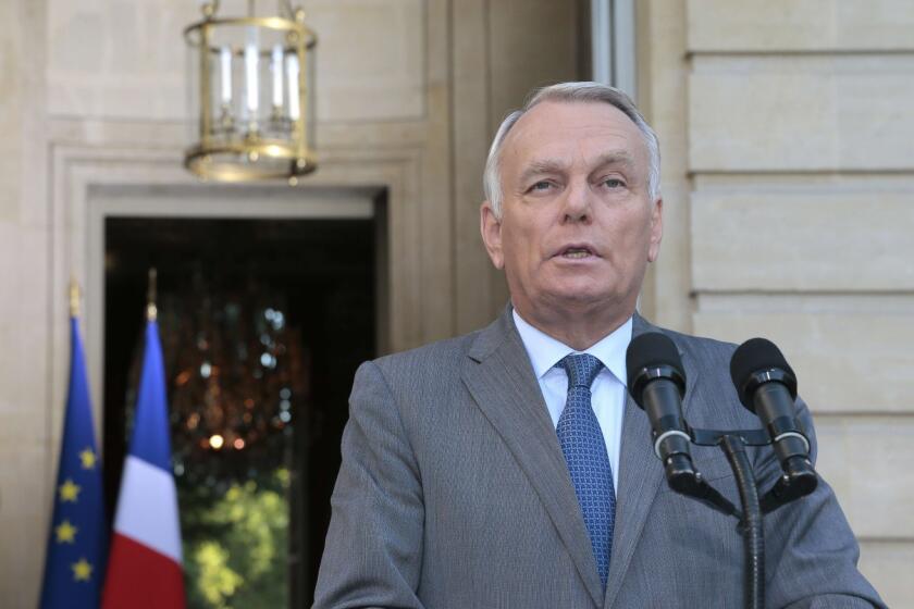 French Prime Minister Jean-Marc Ayrault called an emergency meeting of ministers and lawmakers Monday afternoon.