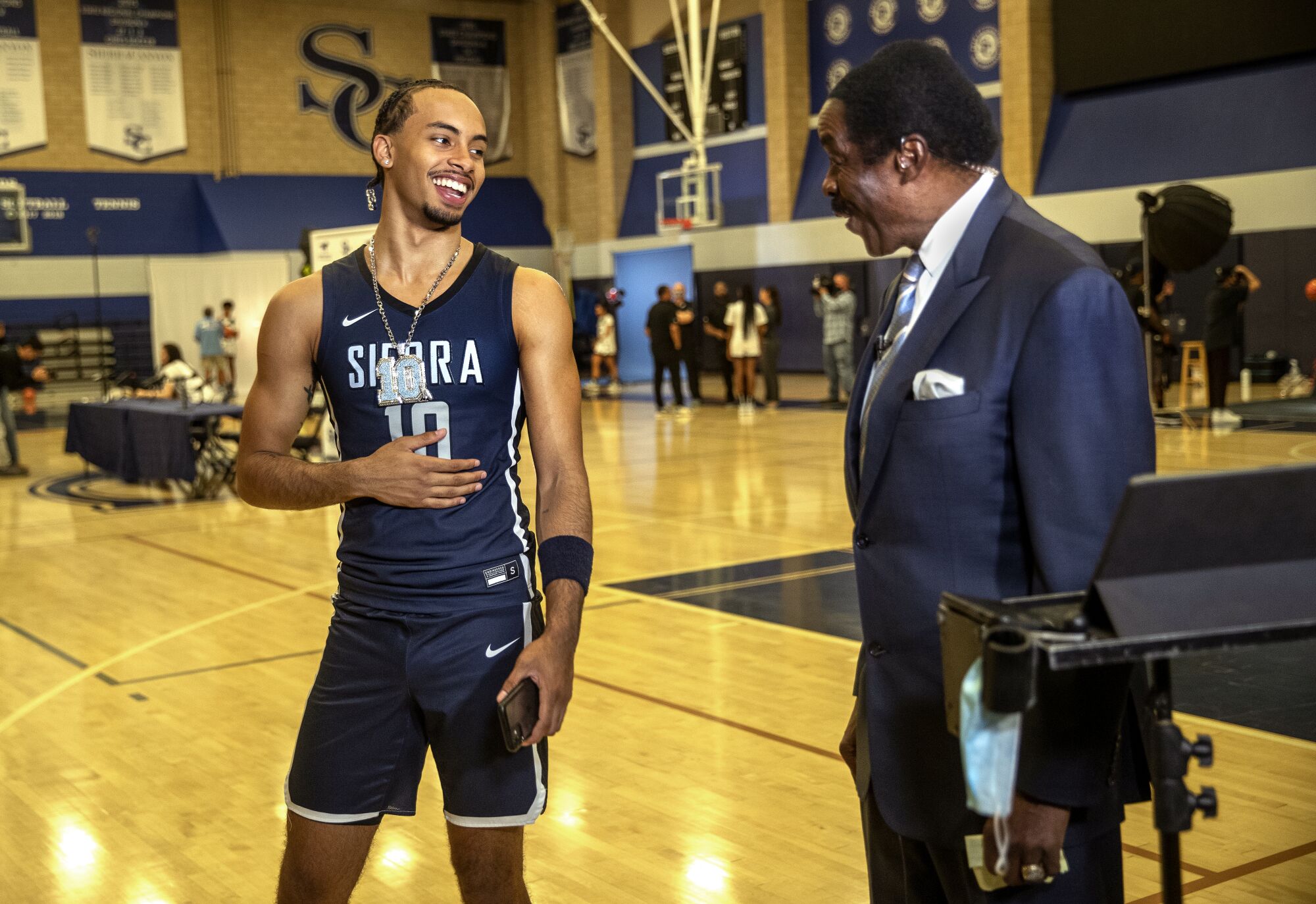 Afraid of ridicule as a kid, Sierra Canyon coach Andre Chevalier is