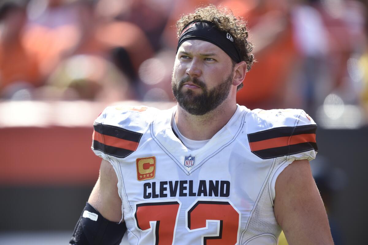 Former Browns tackle Joe Thomas confident of HOF selection - The San Diego  Union-Tribune