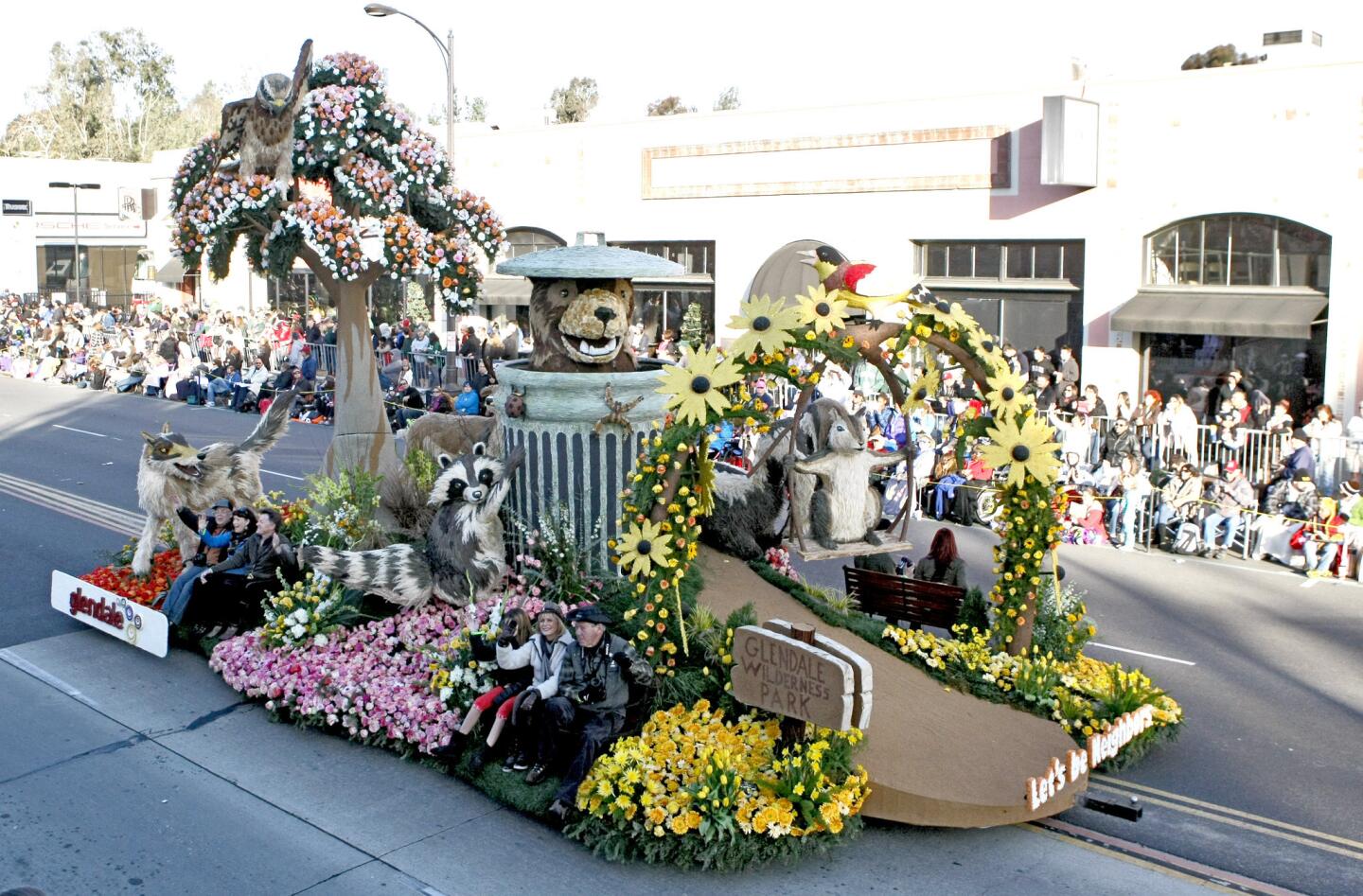 January 2014 Glendale Rose Parade float