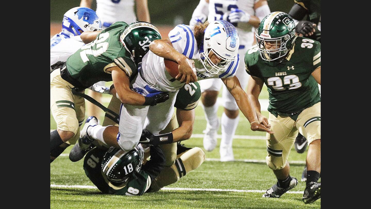 Photo Gallery: Burbank wins CIF quarterfinal football against South Hills