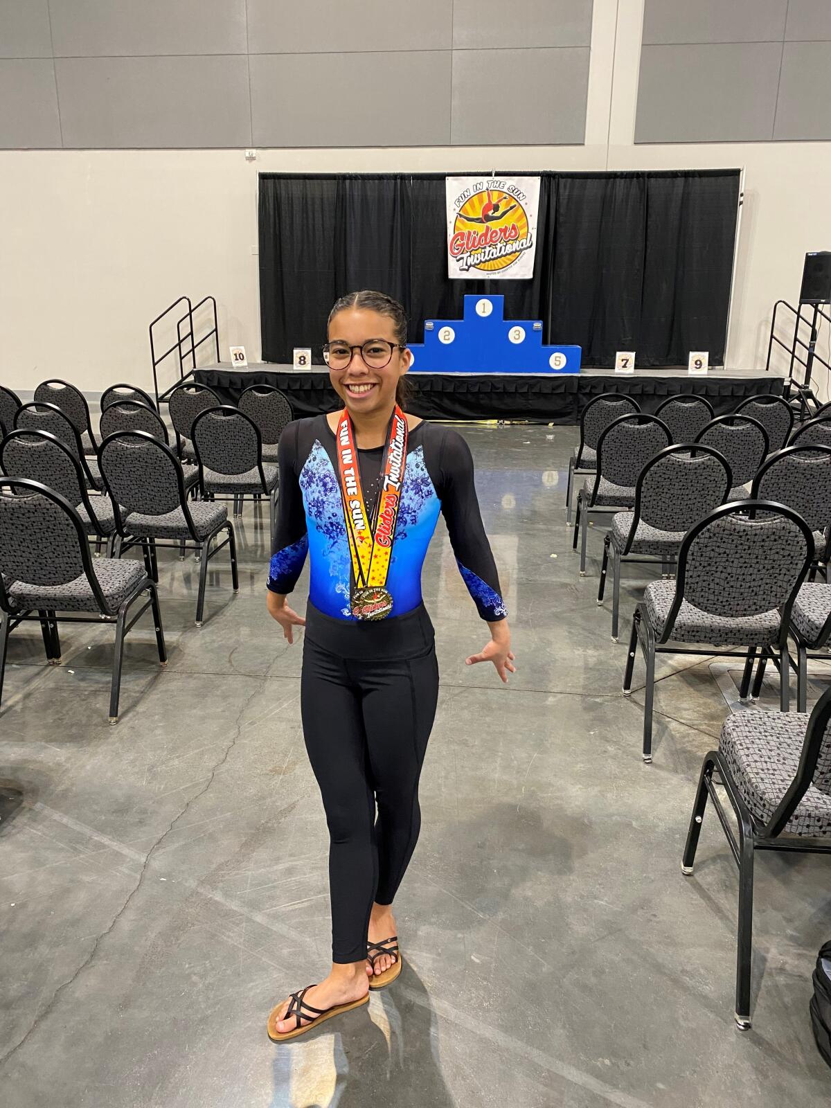 TRC gymnast Lana Smith.