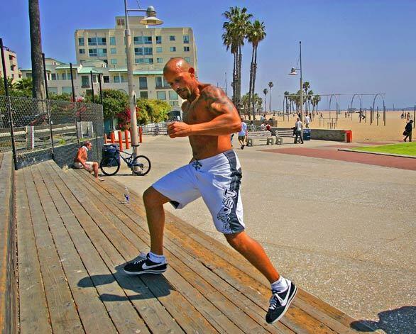 Beach fitness