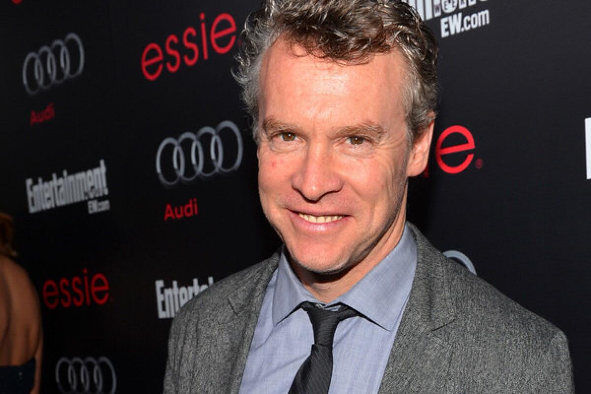 Tate Donovan at Chateau Marmont on Saturday, the night before the SAG Awards, at a pre-party presented by Essie and Audi.