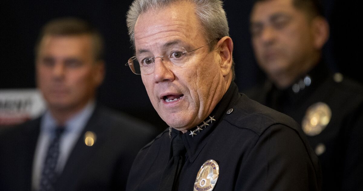 L.A. council members want to give the police chief more power to fire officers for misconduct