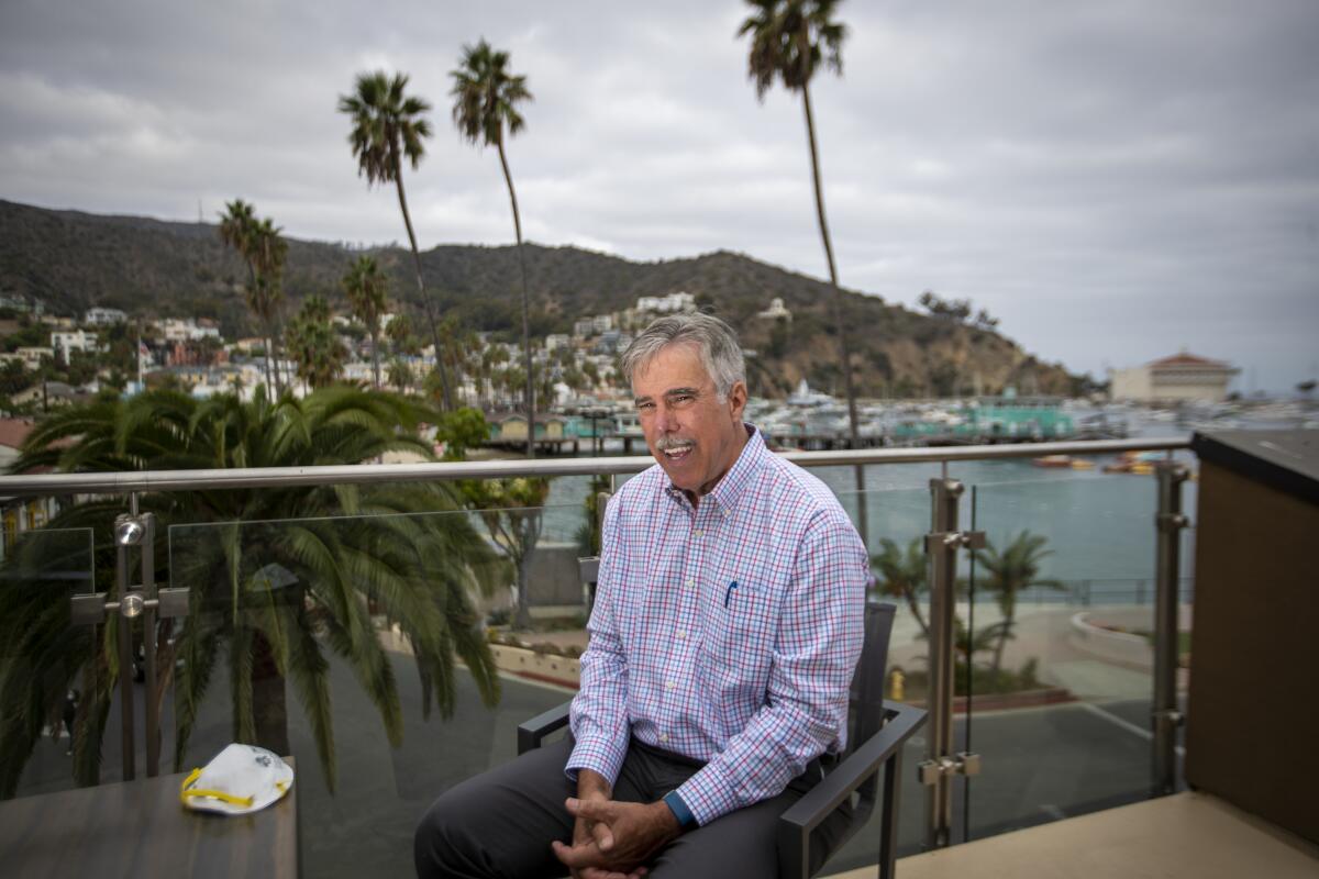 Tony Budrovich is the Catalina Conservancy president and CEO. 