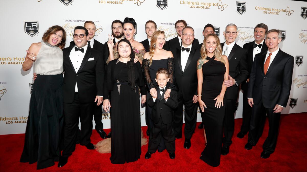Some of the guests and attendees of the Children's Hospital Los Angeles gala, including Katy Perry, Drew Barrymore and Josh Gad.