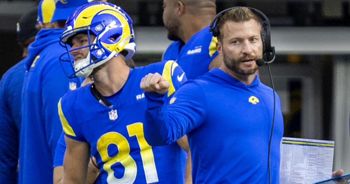 Meavis Rams Sean McVay still having fun coaching amid Rams' struggles - Los Angeles ...