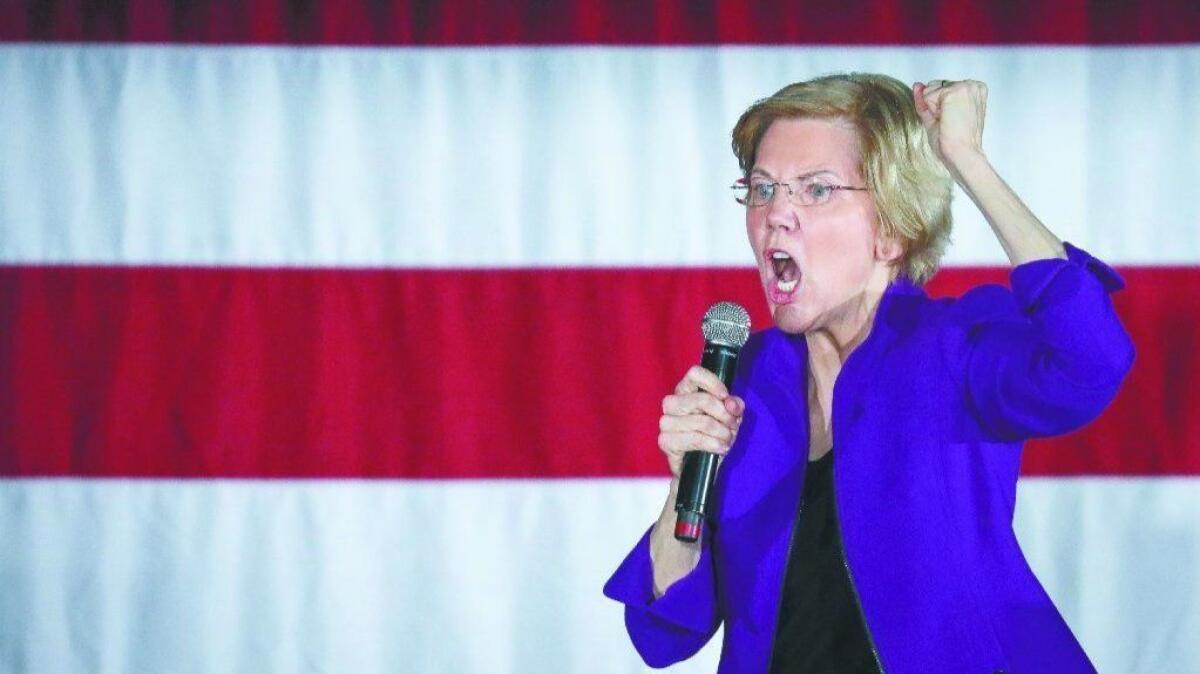 Sen. Elizabeth Warren (D-Mass.), one of several Democrats running for the party's nomination in the 2020 presidential race, has said she is "a capitalist to my bones."