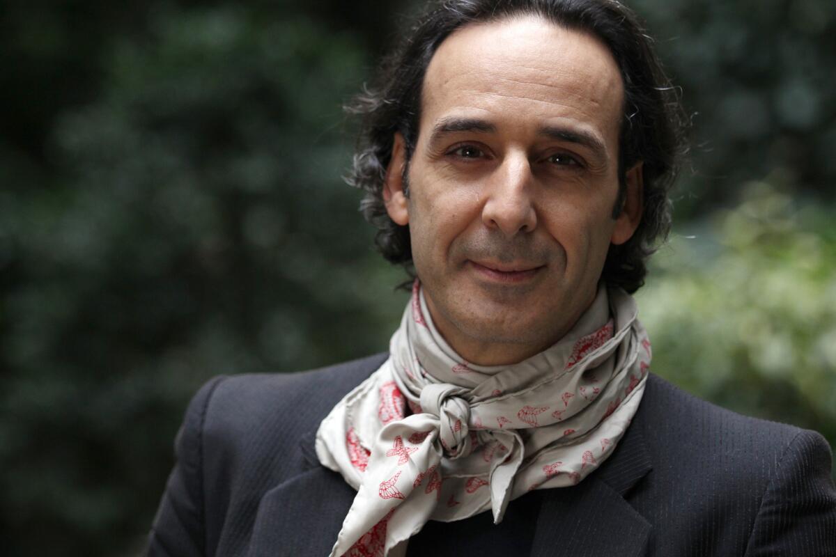 Composer Alexandre Desplat.