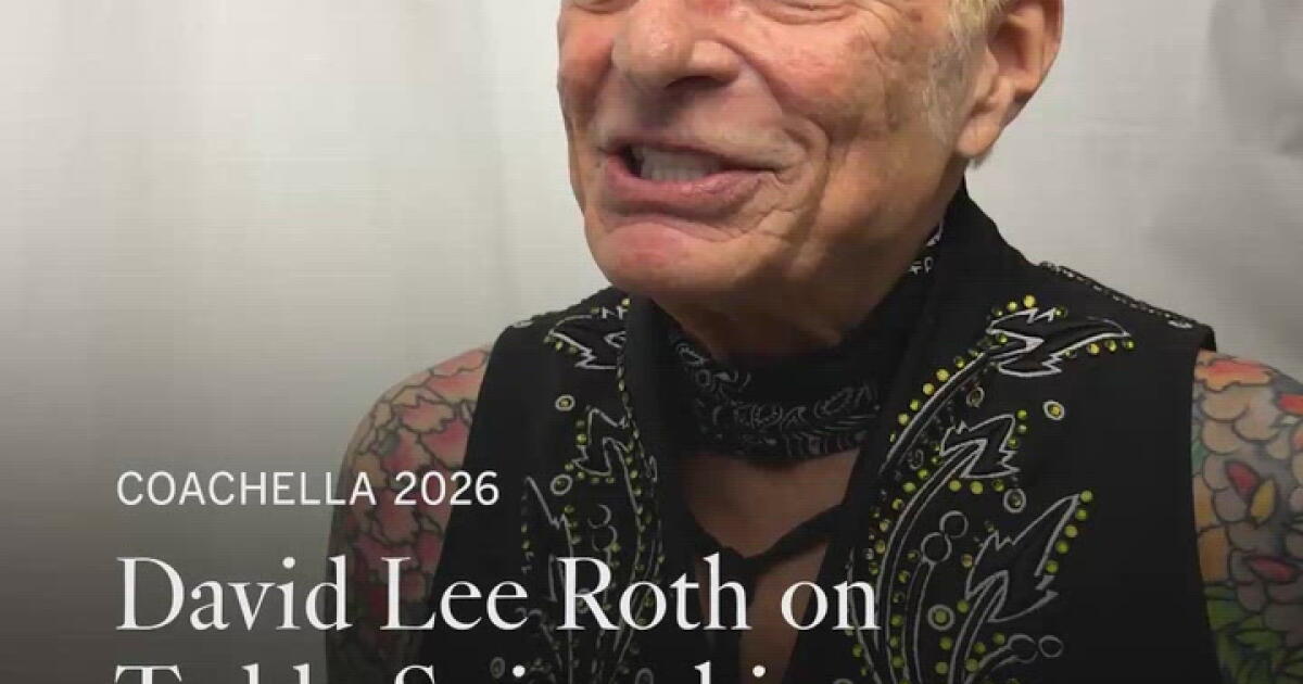 Davidl Roth Rancher David Lee Roth on Teddy Swims, his name's meaning and his first ...