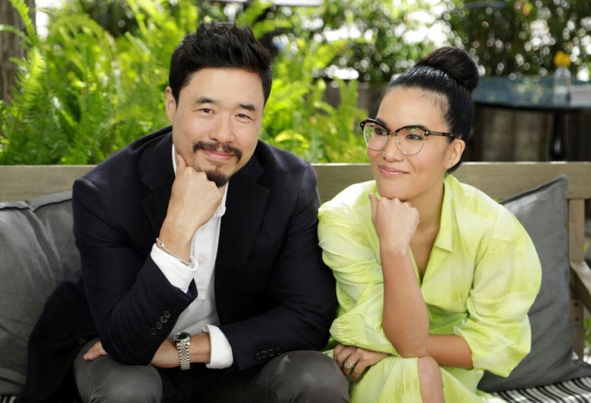 "Always Be My Maybe" stars and co-writers Randall Park and Ali Wong also collaborated on the ABC series "Fresh Off the Boat" with director Nahnatchka Khan.