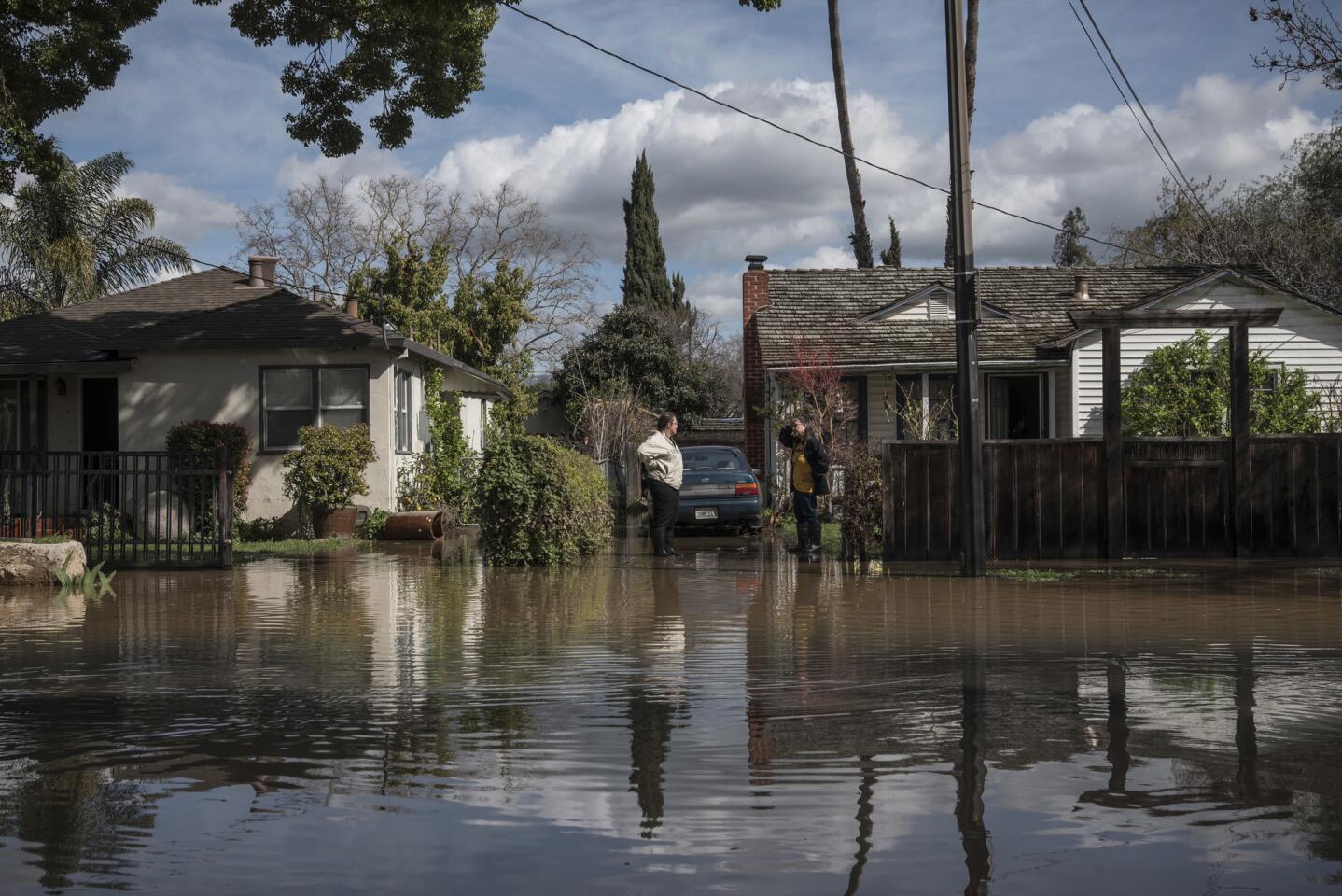 Rising floodwaters in San Jose force mandatory evacuations
