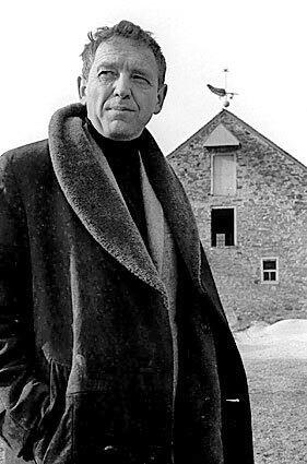 Artist Andrew Wyeth is seen on his property in Chadds Ford, Pa. , in a February 1964 photo.