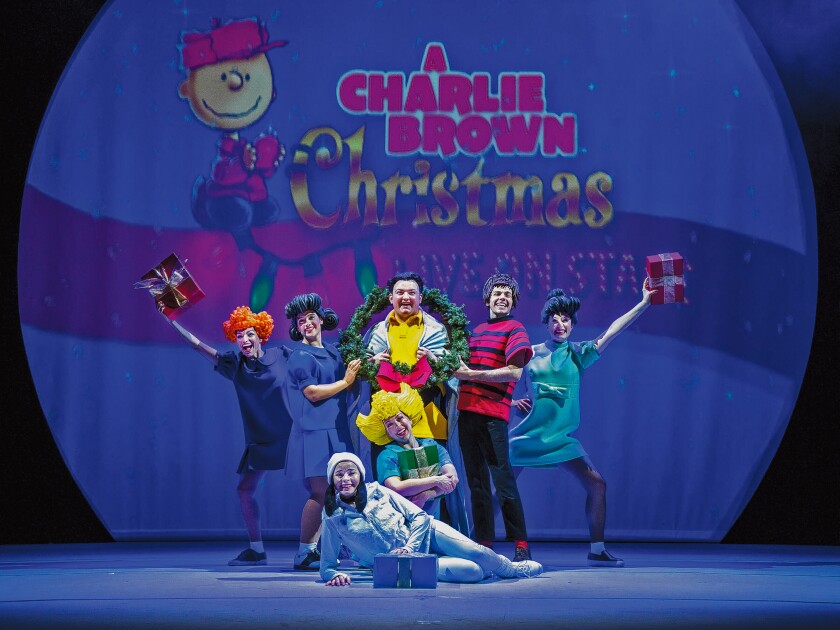 The touring show for 'A Charlie Brown Christmas' hits downtown San Diego 5 p.m. Friday, Dec. 27, 2019 at Balboa Theater.