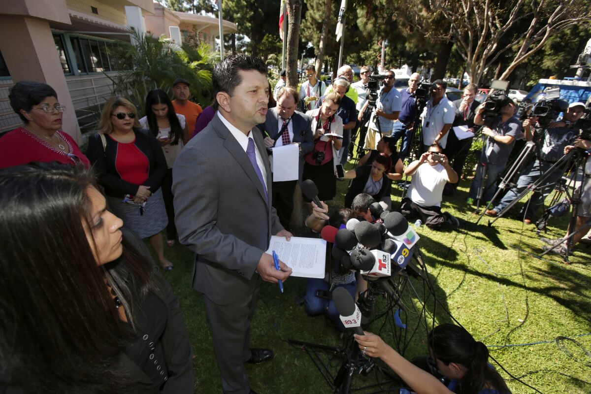 Lyvette Crespo's attorney, Eber Bayona, told reporters Thursday that her husband's death was a "very tragic loss for the family." But, he said, his client had long been a victim of domestic violence