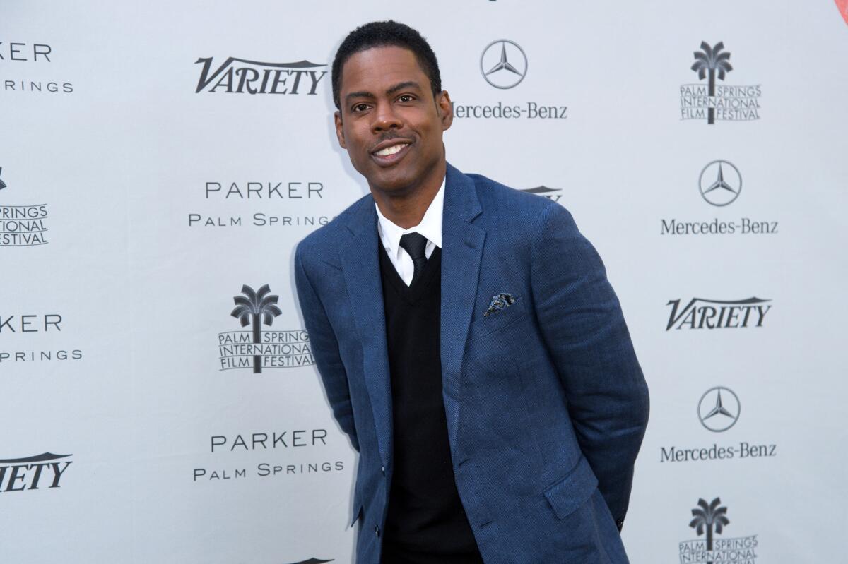 Comedian Chris Rock singles out Jennifer Lawrence among white actresses in a New Yorker piece about "Saturday Night Live" star Leslie Jones.