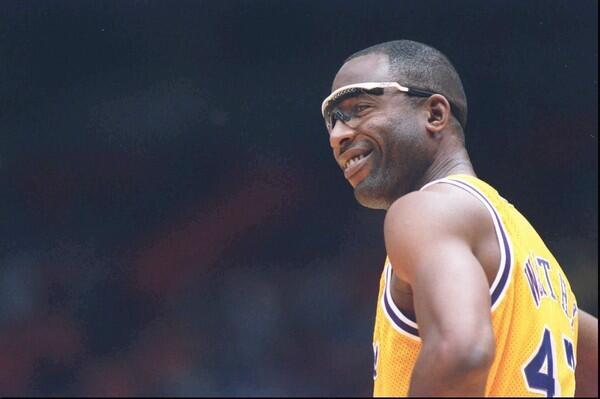28. James Worthy vs. Denver Nuggets, Game 4 Western Conference finals, May 19, 1985.
