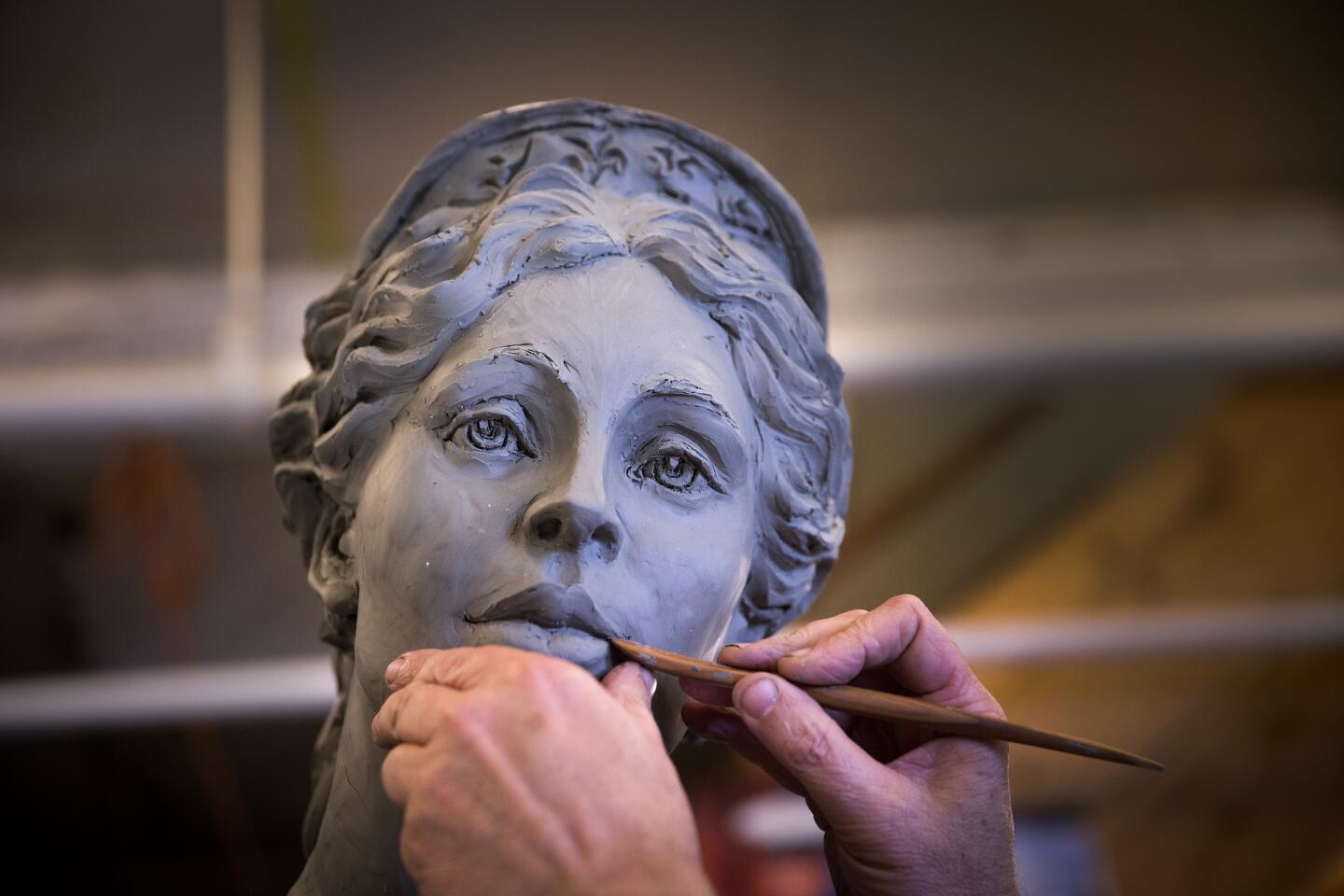 Hecuba, queen of Troy sculpture unveiled