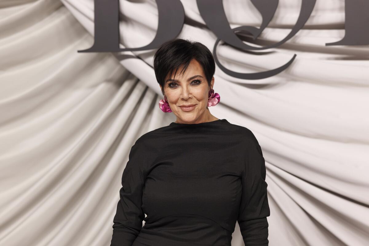Kris Jenner labels infidelity 'my life's biggest regret' - Los Angeles Times