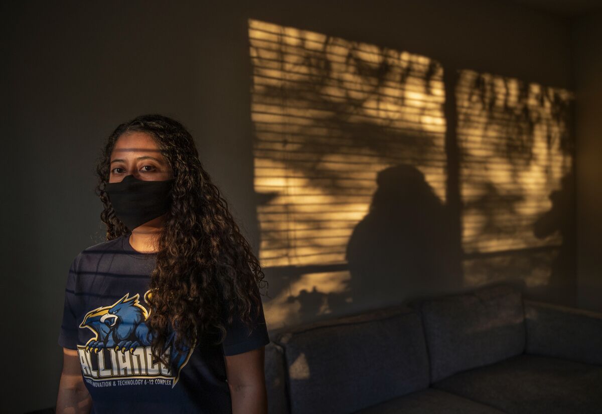 Cynthia Medrano is a college counselor at Alliance Marine Tech High School.