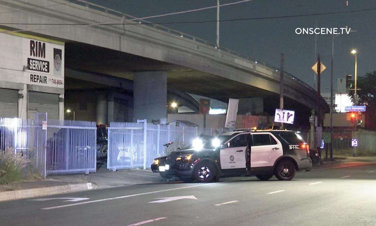 An investigation is underway into a possible kidnapping in downtown Los Angeles.