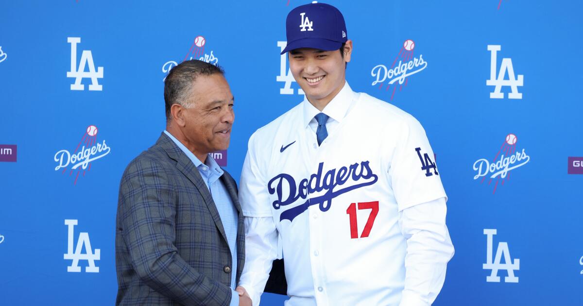 Shohei Ohtani veut battre la marque du home run des Dodgers de Dave Roberts