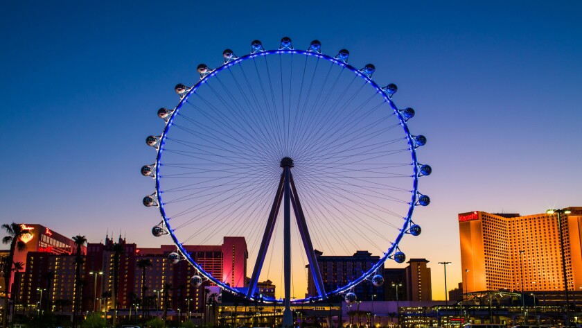 Las Vegas Hanky Panky In The High Roller Wheel Not A Good Idea Unless You Want To Get Busted Los Angeles Times