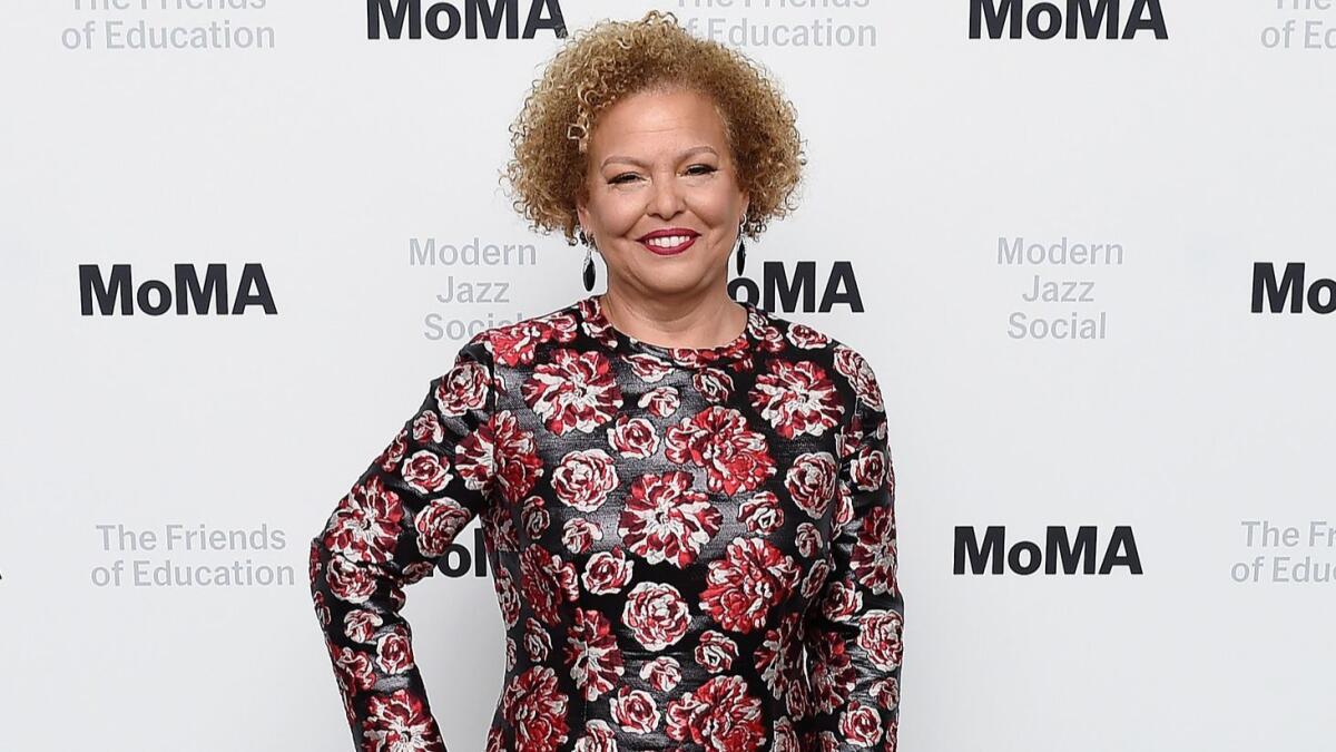 Debra Lee, the chief executive officer of BET, is photographed at the 2018 Modern Jazz Social at the Museum of Modern Art on April 3 in New York.