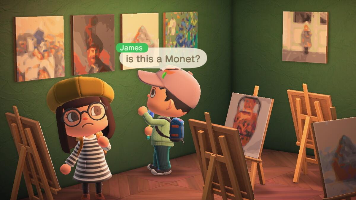 The Getty Art Generator for Animal Crossing allows users to insert Getty works into the game