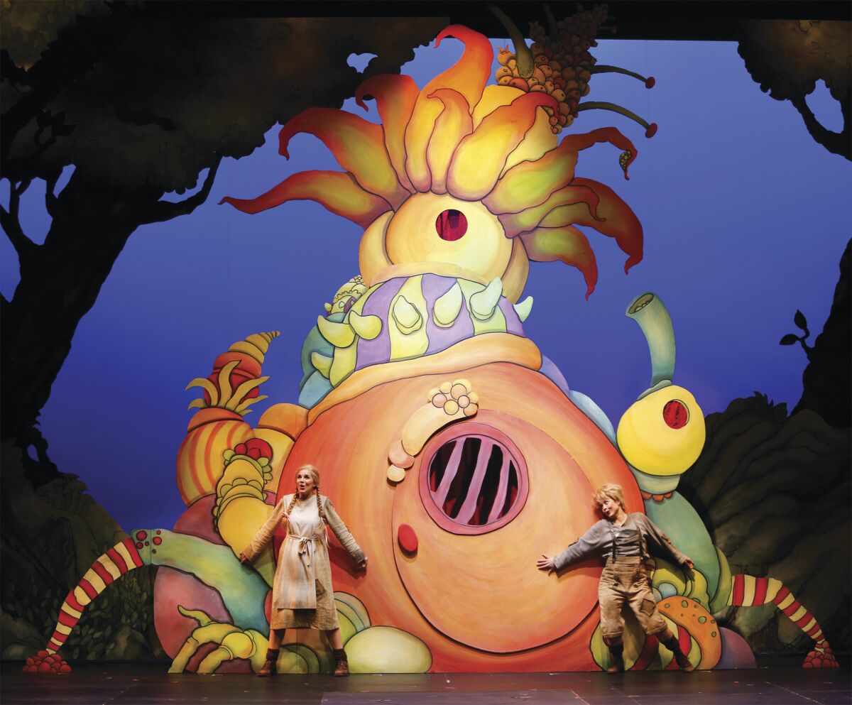 San Diego Opera presents "Hansel and Gretel" at Civic Theatre.