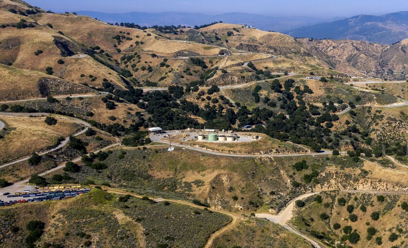Aliso Canyon gas storage field