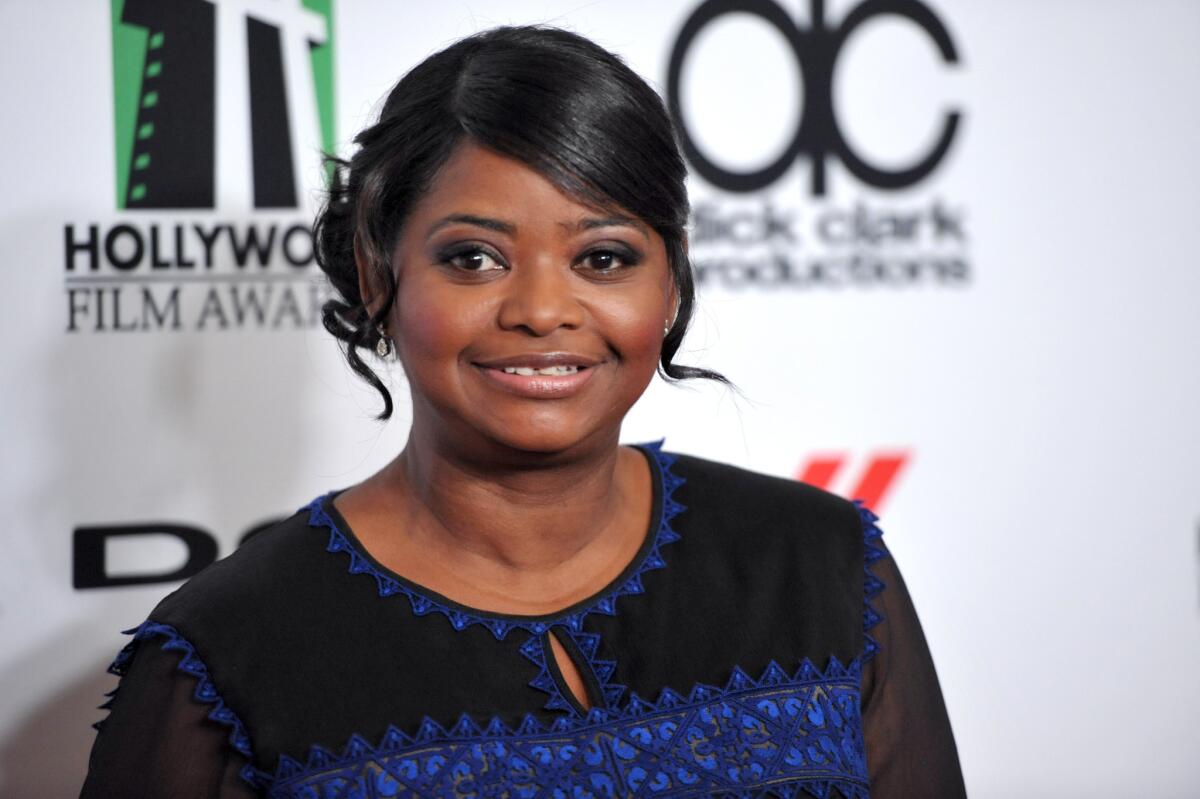 Octavia Spencer, here at the 17th Annual Hollywood Film Awards Gala, will take on the role made iconic by Angela Lansbury in NBC's reboot of "Murder, She Wrote."