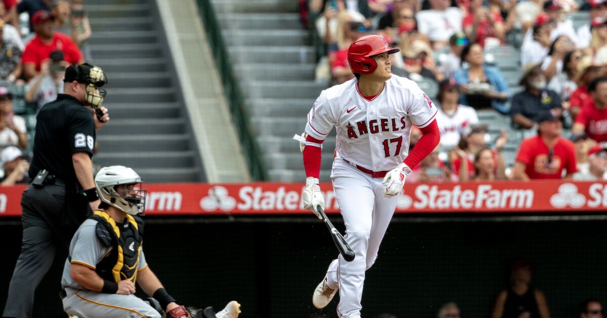 Hernández: With inspiring moves, the Angels are fighting to win big now and keep Shohei Ohtani