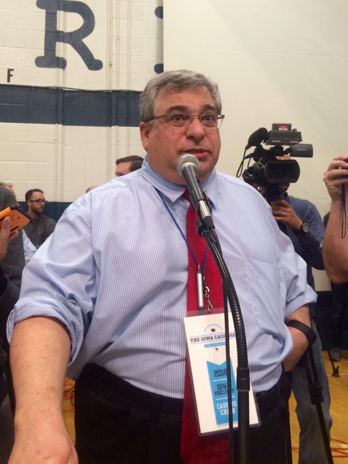 Caucus chairman Jeffrey Goetz.